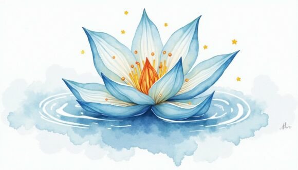 Download Water Forming the Shape of a Flower - Premium Resources