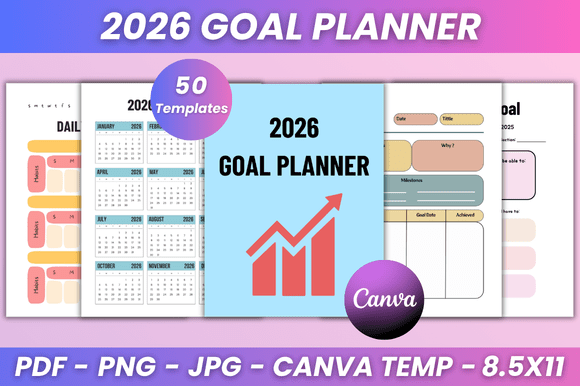Download 2026 Goal Planner Kdp Interior - Premium Resources