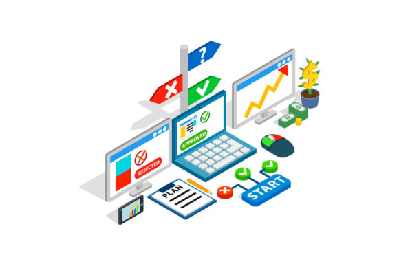 Download Finance Plan Clip Art, Isometric Style - Finance plan Collection